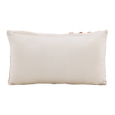 Kaida Beige and Burnt Orange Pillow